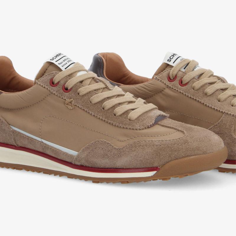 CAMDEN SNEAKER M - NYLON/SUEDE/SDE - MARRON